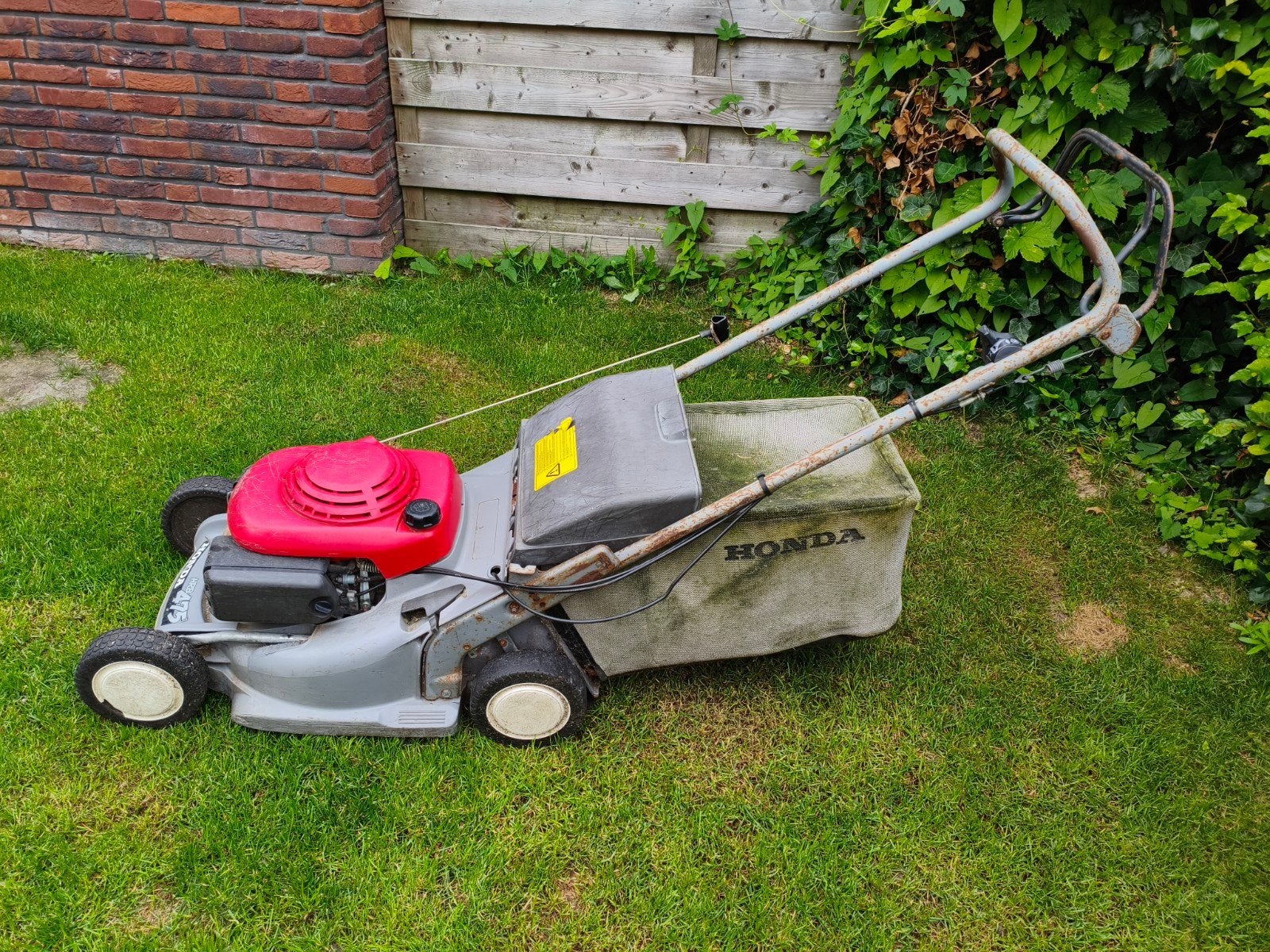 Honda grasmaaier, Tuin en Terras, Grasmaaiers, Ophalen, Gebruikt