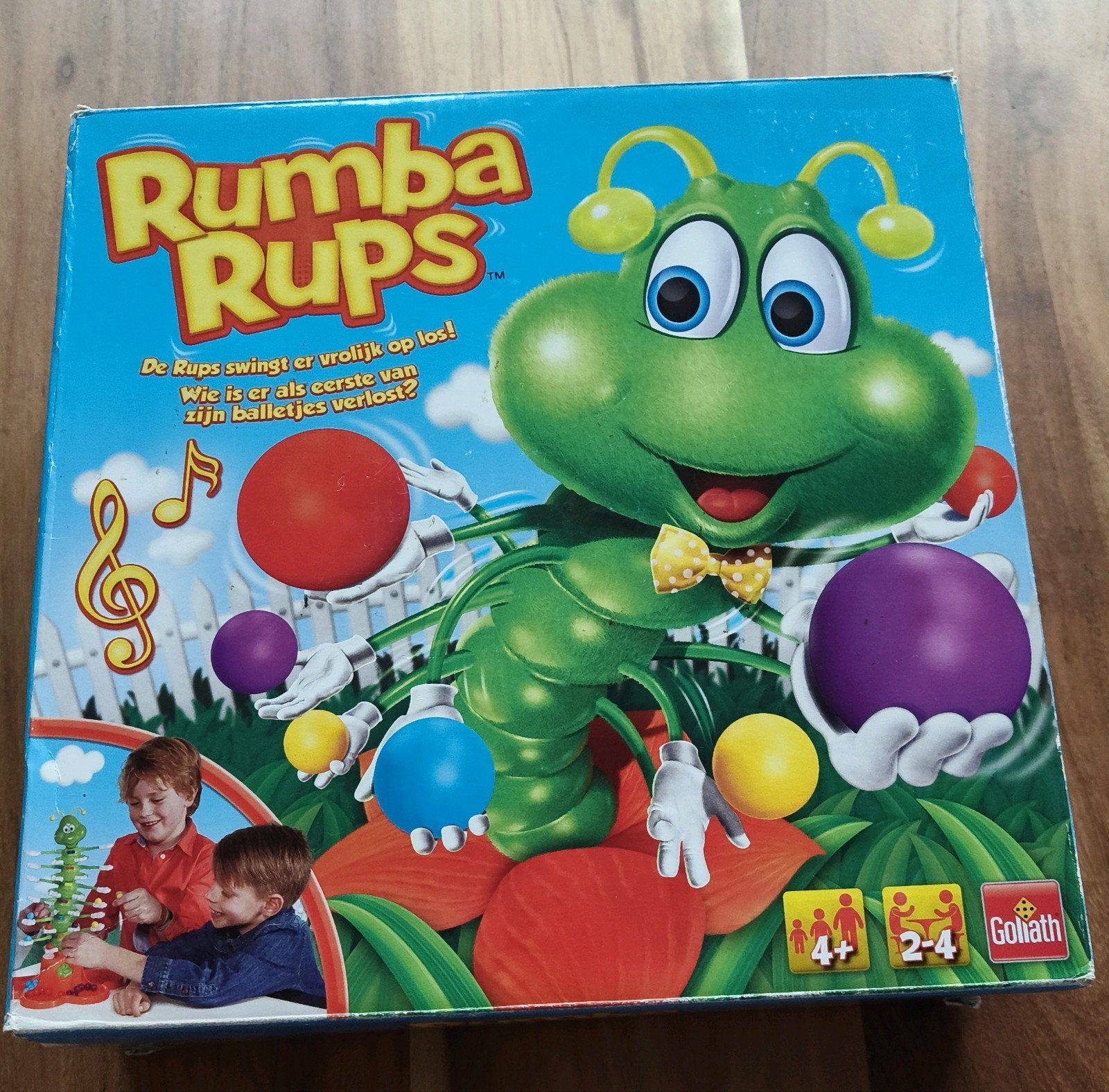 Rumba Rups - Leuk gezelschapsspel voor kinderen, Hobby en Vrije tijd, Drie of vier spelers, Ophalen of Verzenden, Zo goed als nieuw
