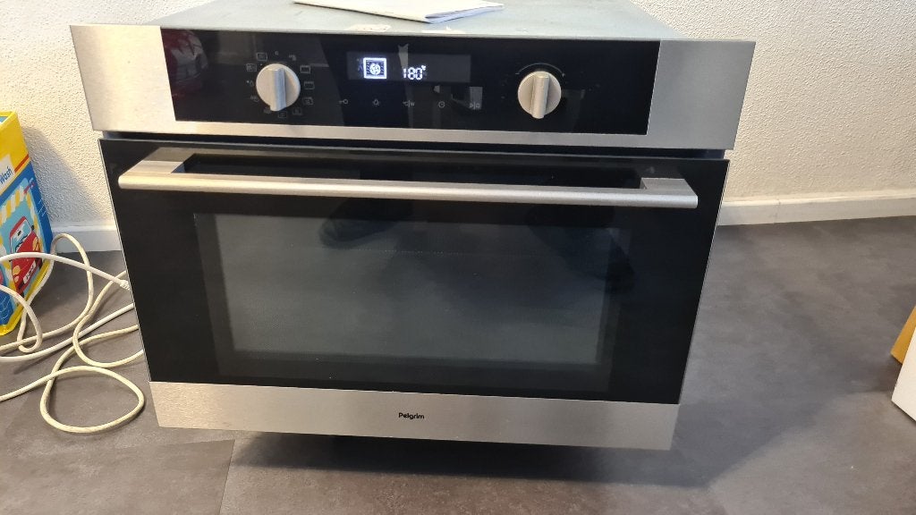 Pelgrim inbouw oven combi magnetron model MAC514RVS, Witgoed en Apparatuur, Ophalen, Gebruikt, Pelgrim, Oven met grill