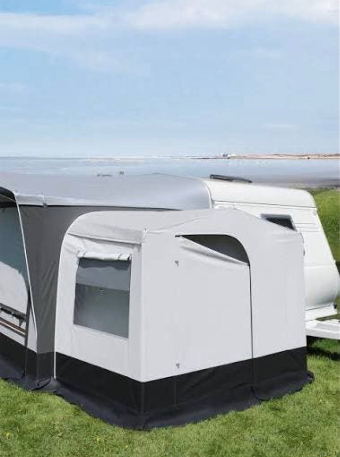 Gezocht Brand Rasta Universele Uitbouw voor Caravan Voortent, Caravans en Kamperen, Ophalen of Verzenden, Zo goed als nieuw