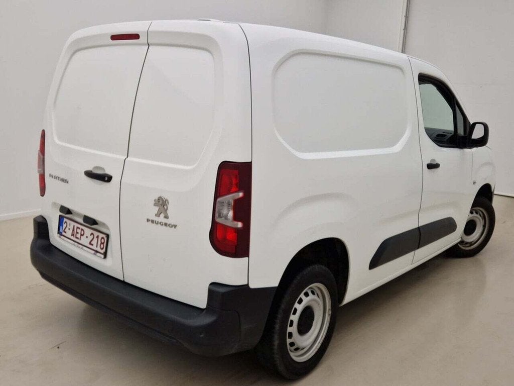Peugeot Partner 1.5 Standaard L1 LichtblauwHDI 2021 Airco/PD, Auto's, Peugeot, Gebruikt, 4 cilinders, Wit, 75 pk