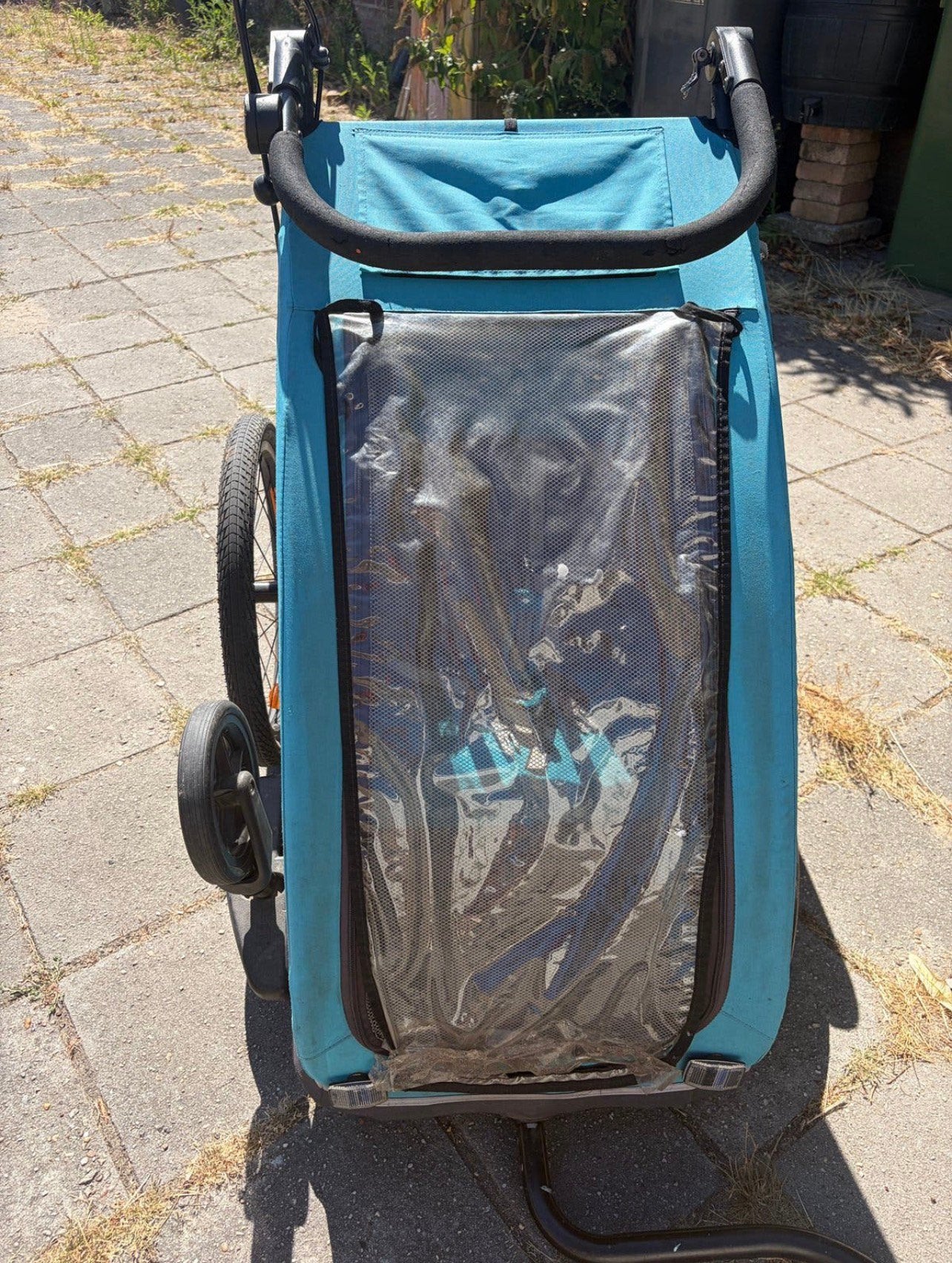 Yepp fietskar voor achter de fiets, te koppelen, Ophalen, Gebruikt, Yepp, Opvouwbaar