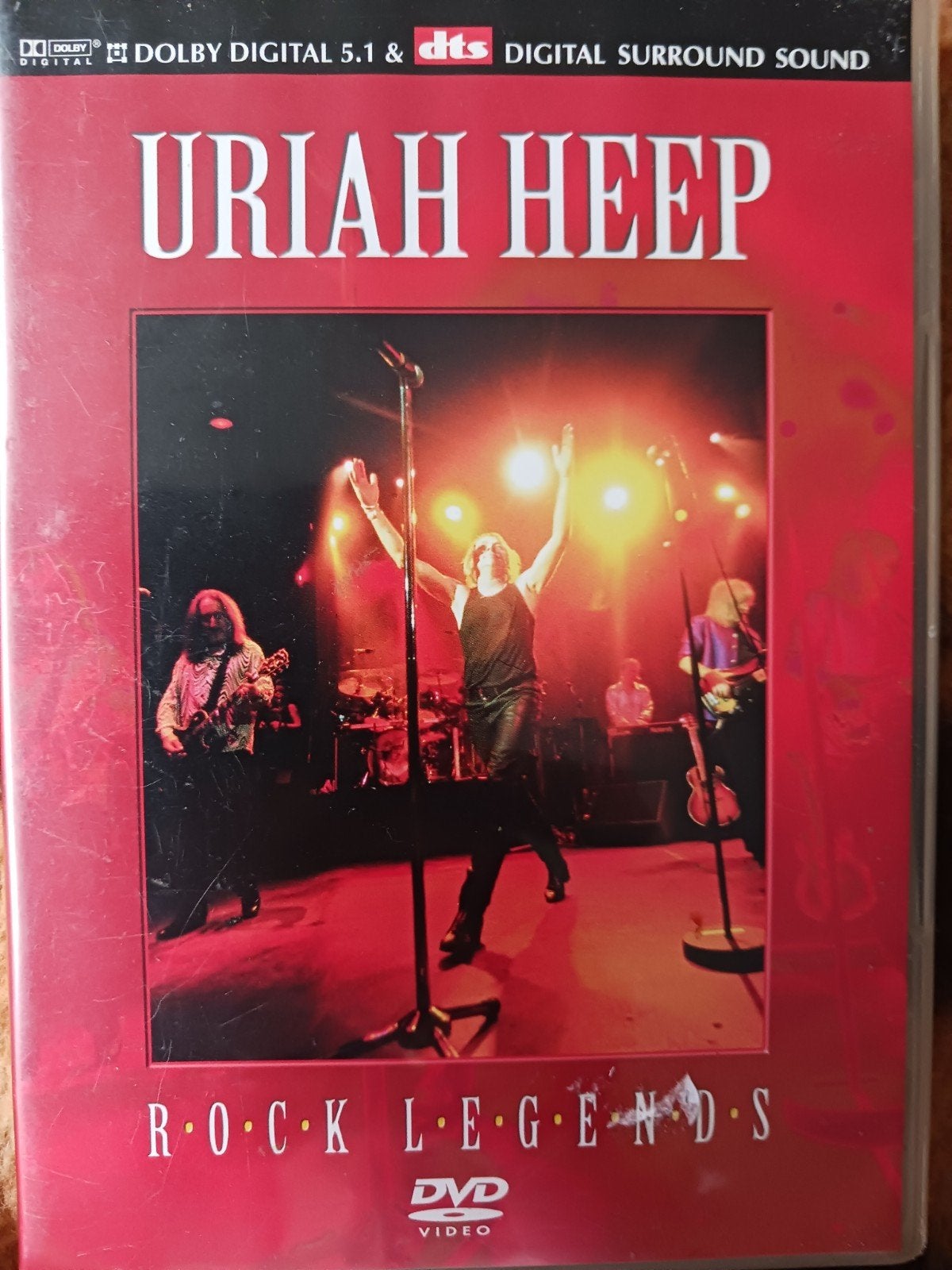 Uriah Heep - Rock Legends (Live in Nottingham), Alle leeftijden, Ophalen of Verzenden, Zo goed als nieuw, Concert