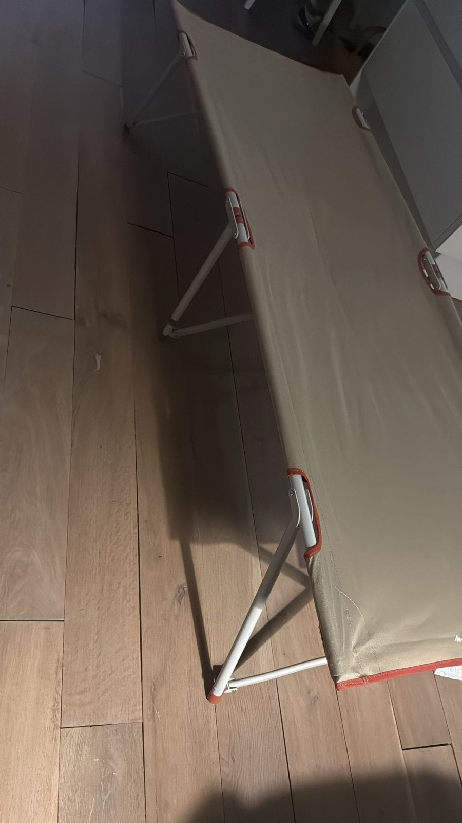 Quechua campingbed/ veldbed - Zo goed als nieuw, Caravans en Kamperen, Kampeermeubelen, Ophalen, Zo goed als nieuw, Overige