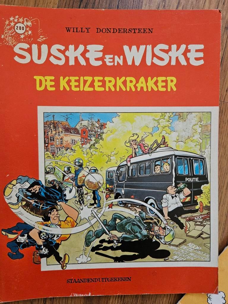 Suske en Wiske - De Keizerkraker (nummer 200), Boeken, Stripboeken, Eén stripboek, Ophalen of Verzenden, Gelezen, Willy Dondersteen