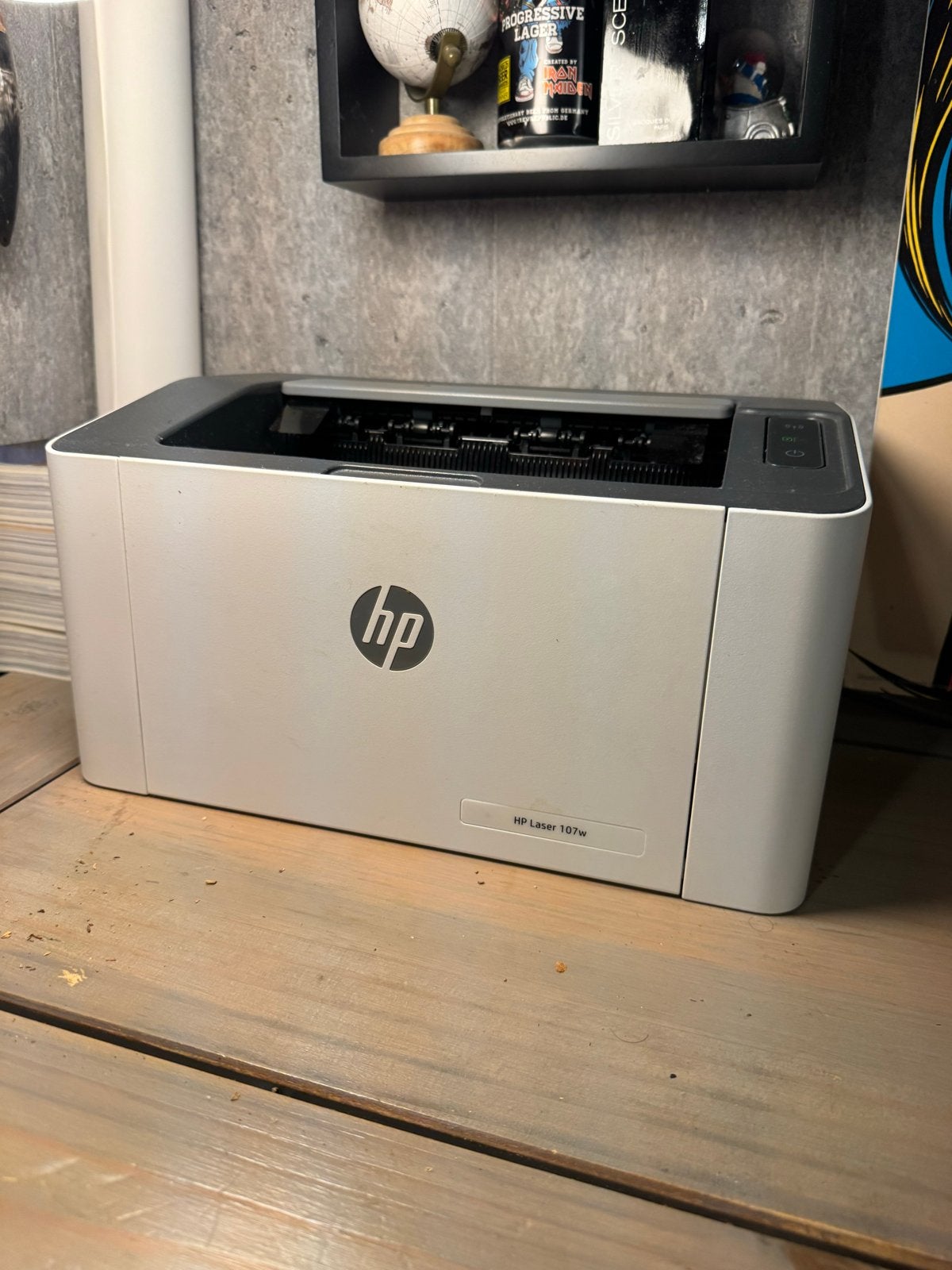 HP Laser 107w printer - Draadloos & Bedraad, incl. kabels, Computers en Software, Printers, Ophalen, Zwart-en-wit printen, Gebruikt