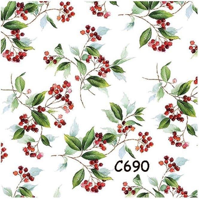 Servetten decoupage/bullet journal * Foliage C690, Verzenden, Nieuw