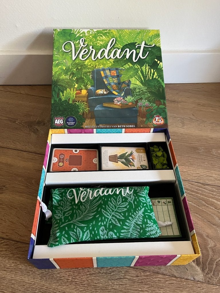3d printed insert Verdant - zwart, Hobby en Vrije tijd, Gezelschapsspellen | Bordspellen, Ophalen of Verzenden, Nieuw