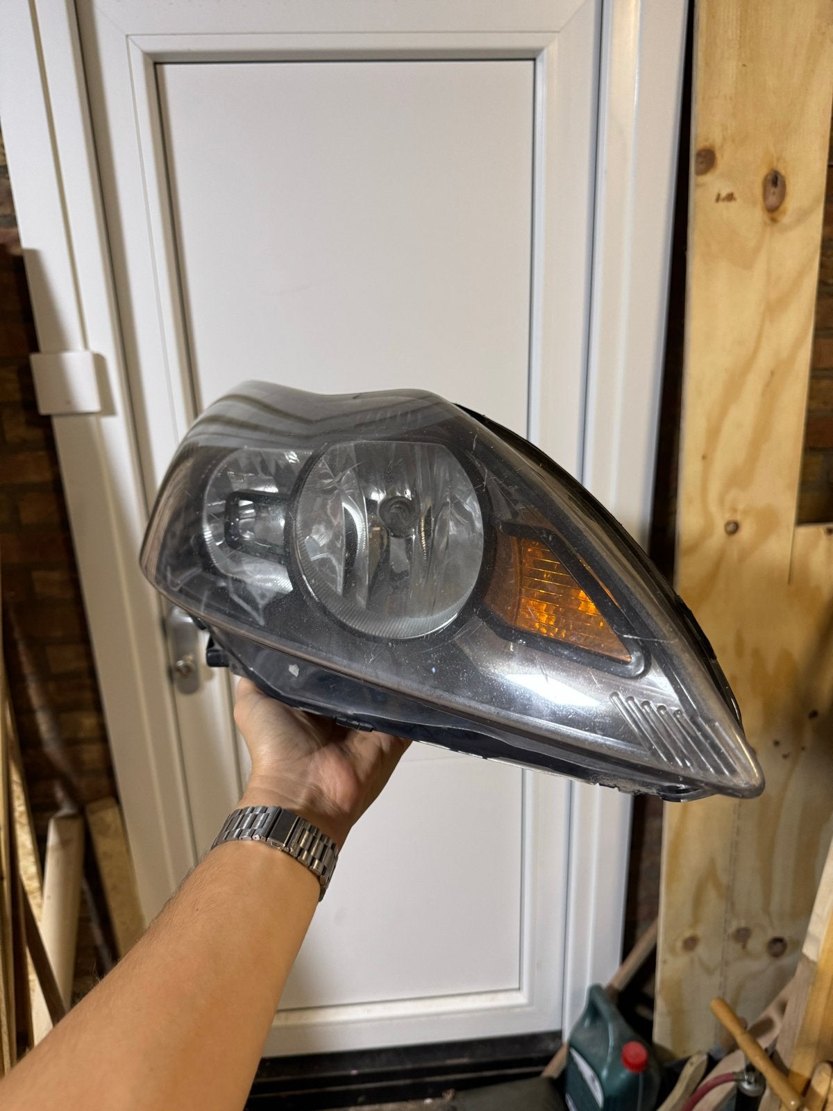Ford Focus Mk2 Facelift Rechter Koplamp 2008-2011 Halogeen, Auto-onderdelen, Verlichting, Ophalen of Verzenden, Gebruikt, Ford