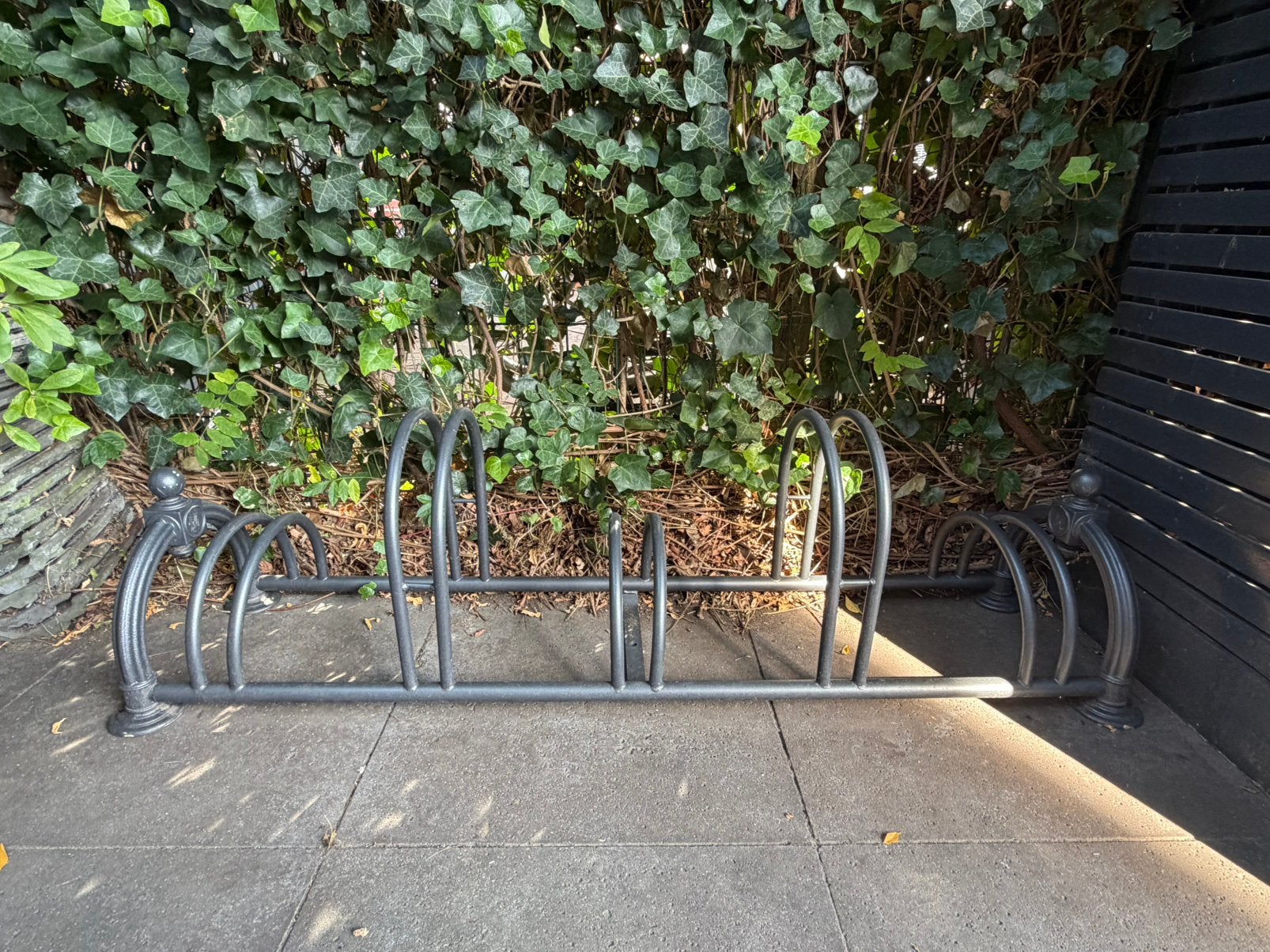 Mottez fietsenrek, Ophalen, Gebruikt