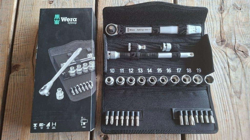 Wera Zyklop Metal 8100 SC 7 Dopsleutelset 1/2 28-delig NIEUW, ,, Nieuw, Ophalen of Verzenden, ,