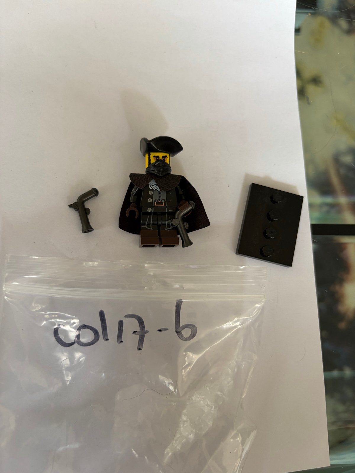 Lego Minifiguur Col 17-16 Piraat met accessoires, Ophalen of Verzenden, Gebruikt, Lego