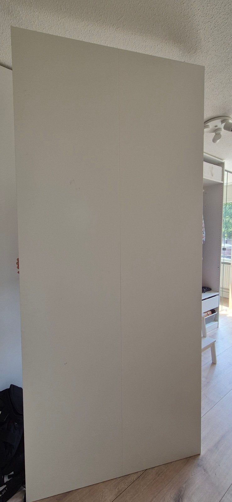 IKEA Hasvik Schuifdeuren 2x (200 x 236 mm) - Goede staat, Huis en Inrichting, Ophalen, Gebruikt, 200 cm of meer, 200 cm of meer