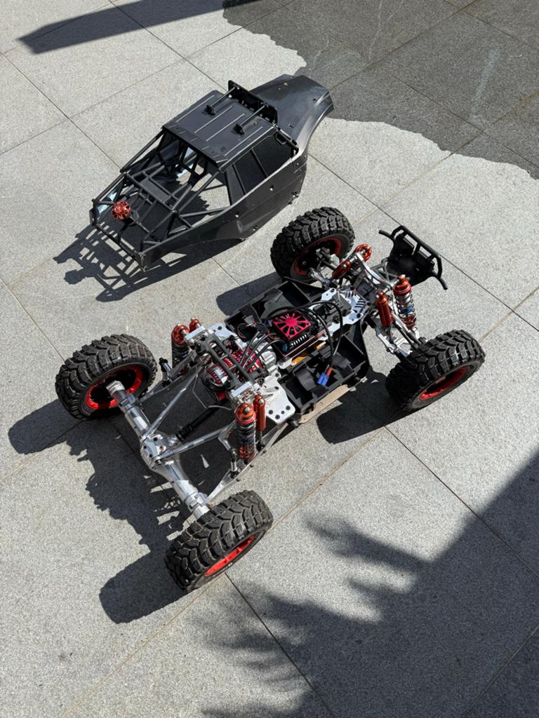 Dragon Hammer V2 & Voltz RC Auto - Zo goed als nieuw, Overige merken, Auto, Groter dan 1:32, Ophalen of Verzenden
