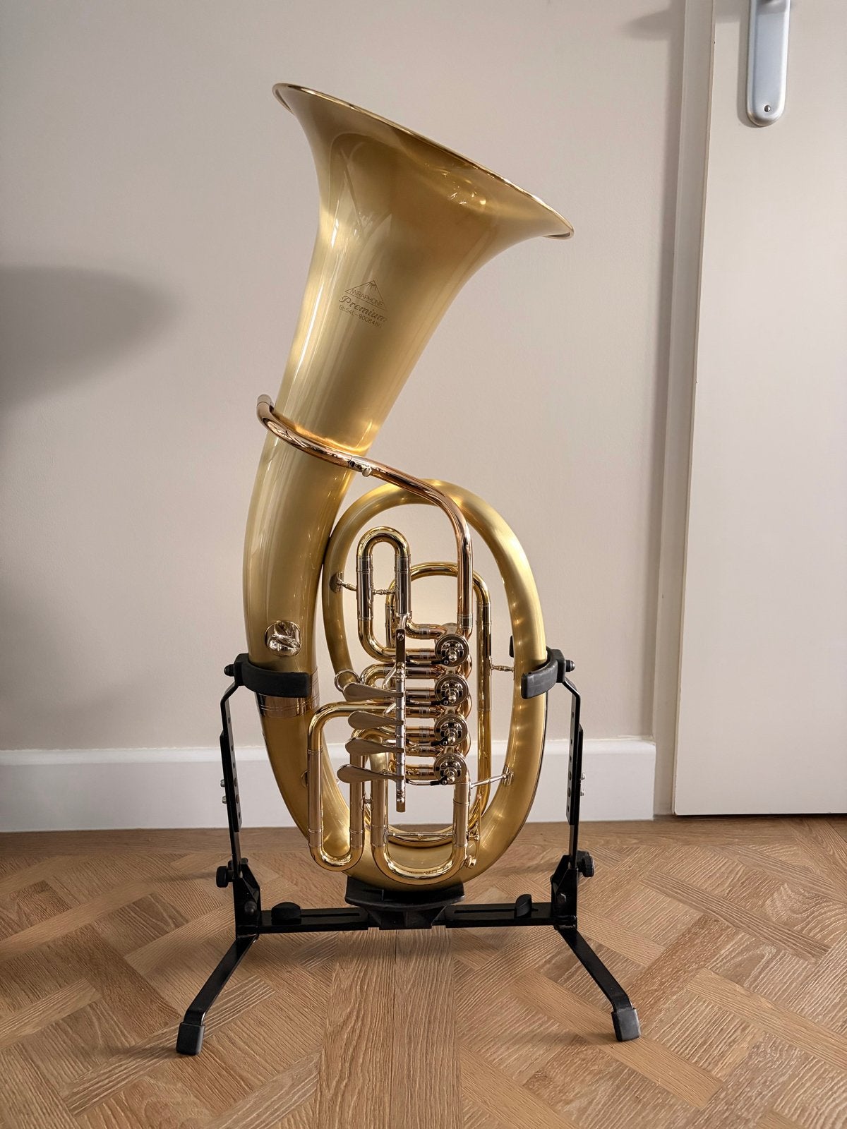 Miraphone 54L Premium 1100AG001 Bariton, Ophalen, Zo goed als nieuw, Euphonium of Tenortuba, Met koffer of draagtas
