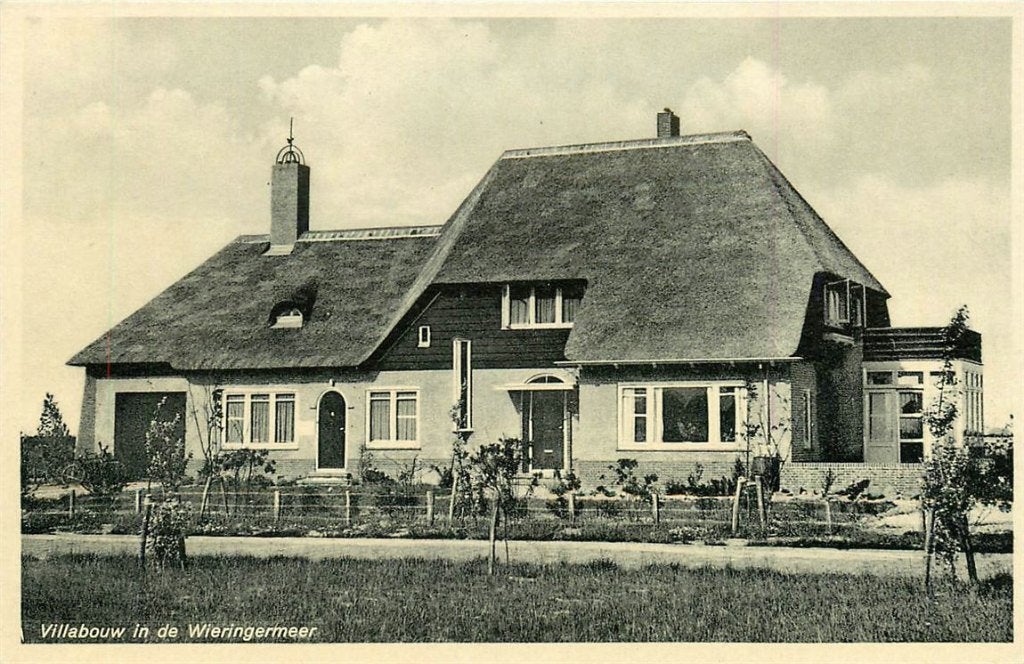 378-388-039 Wieringermeer Villabouw, Verzamelen, Ophalen of Verzenden, Voor 1920, Noord-Holland