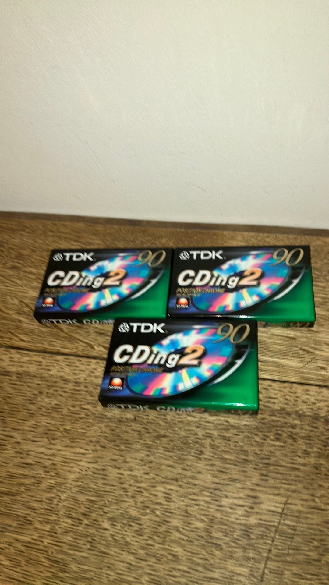 Cassettebandjes onbespeeld 3st, Cd's en Dvd's, Cassettebandjes, 2 t/m 25 bandjes, Overige genres, Ophalen of Verzenden, Zo goed als nieuw