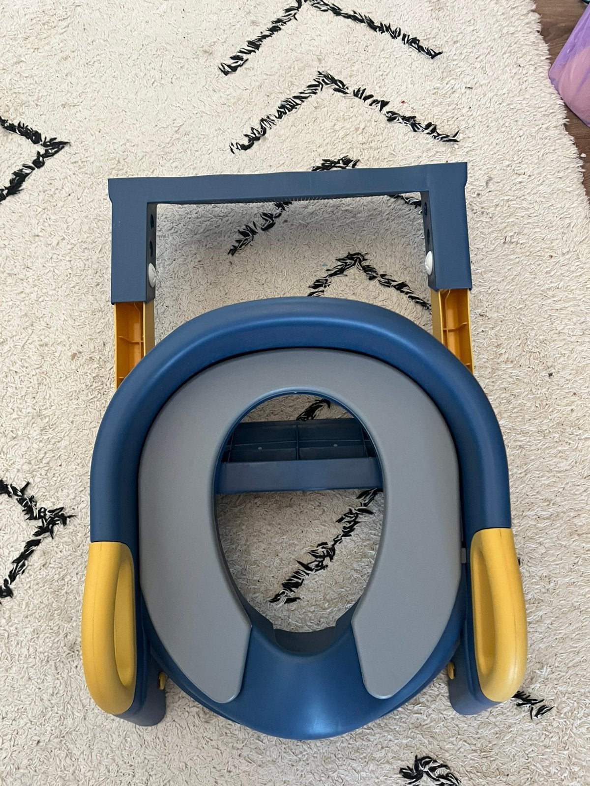 Wc verkleiner met trapje, Kinderen en Baby's, Ophalen, Zo goed als nieuw