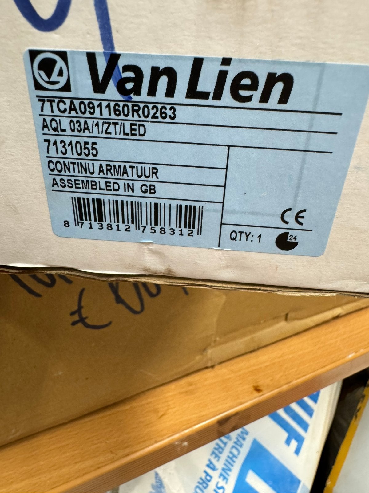 Van Lien ABB Aqualux LED noodverlichting 7131055 – nieuw, Ophalen of Verzenden, Zo goed als nieuw, E27 (groot), Led-lamp