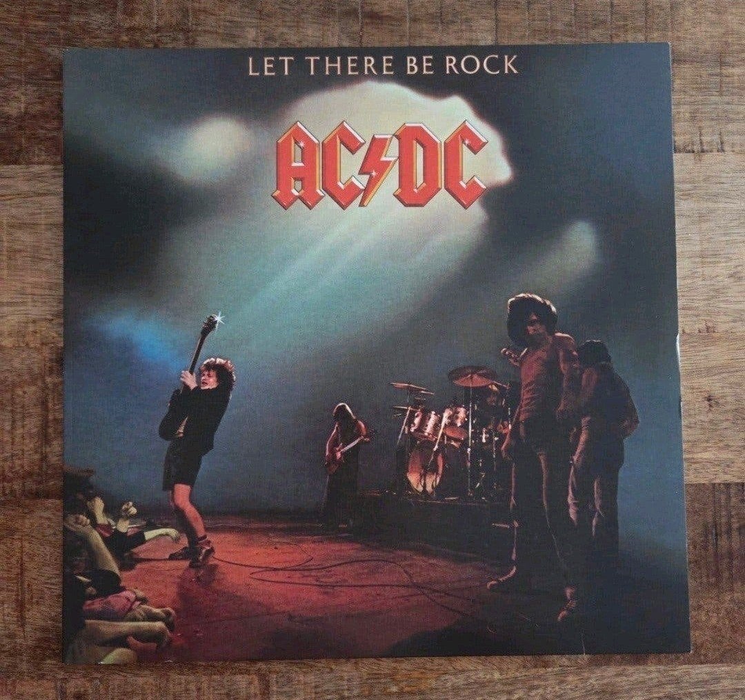 Lp acdc let there be rock, Ophalen of Verzenden, Zo goed als nieuw, 12 inch