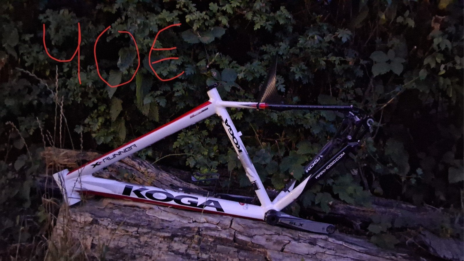Koga X-Runner Fietsframe - Aluminium 6069, Maat 46, Ophalen