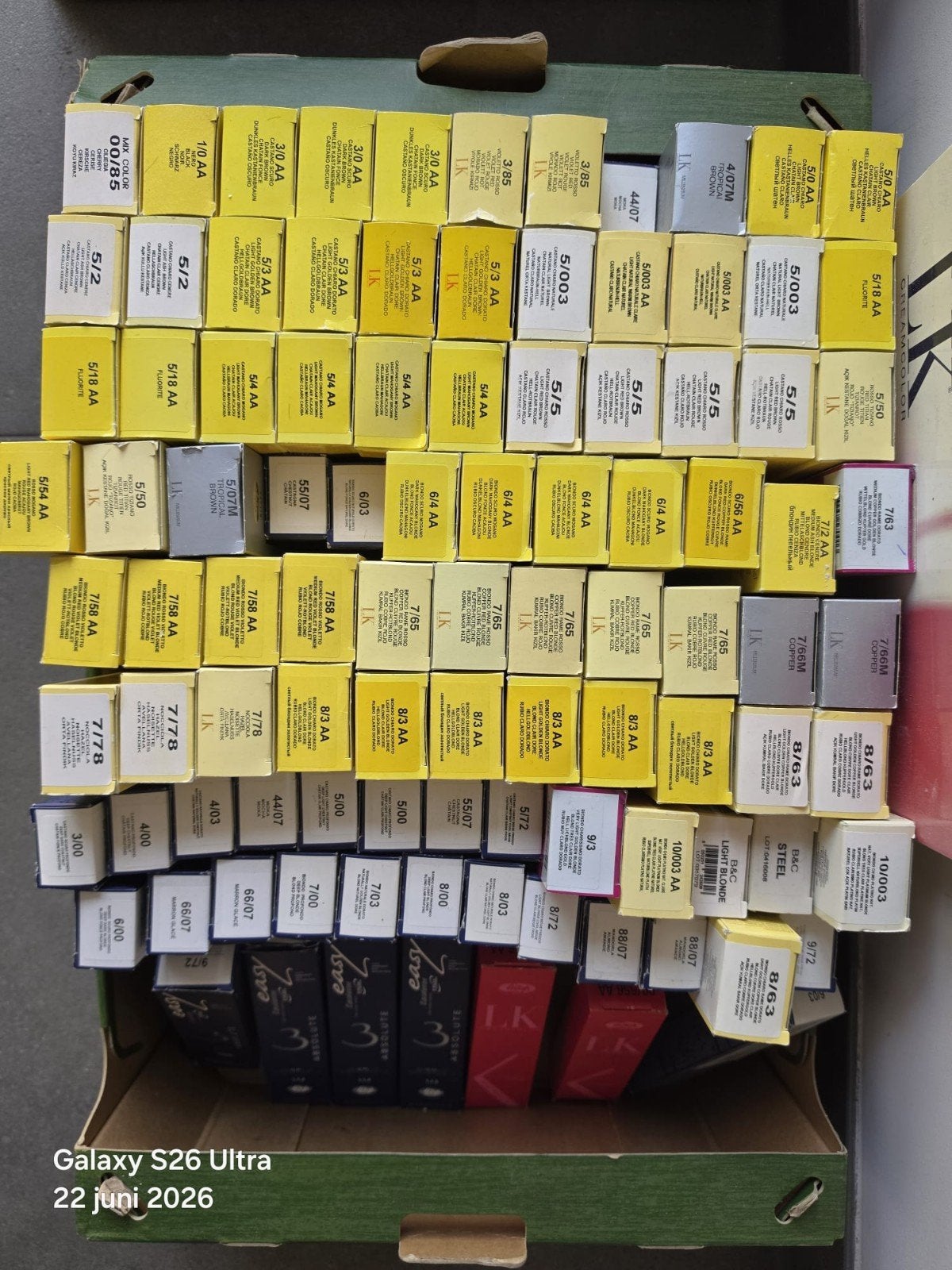 LK Haarverf  99 tubes prijs p/s, Boeken, Informatica en Computer, Ophalen of Verzenden, Nieuw