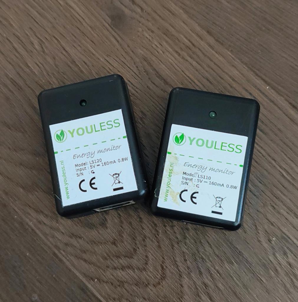 Youless LS120 en LS110 P1 en puls meter voor Homey/HASS, Ophalen of Verzenden