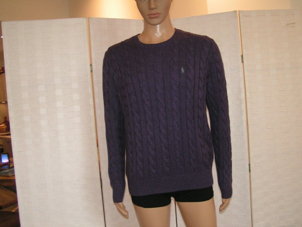 RALPH LAUREN trui,Mt M ,katoen,als nieuw, Tweedehands, Ralph lauren, Maat 48/50 (M), Tweedehands