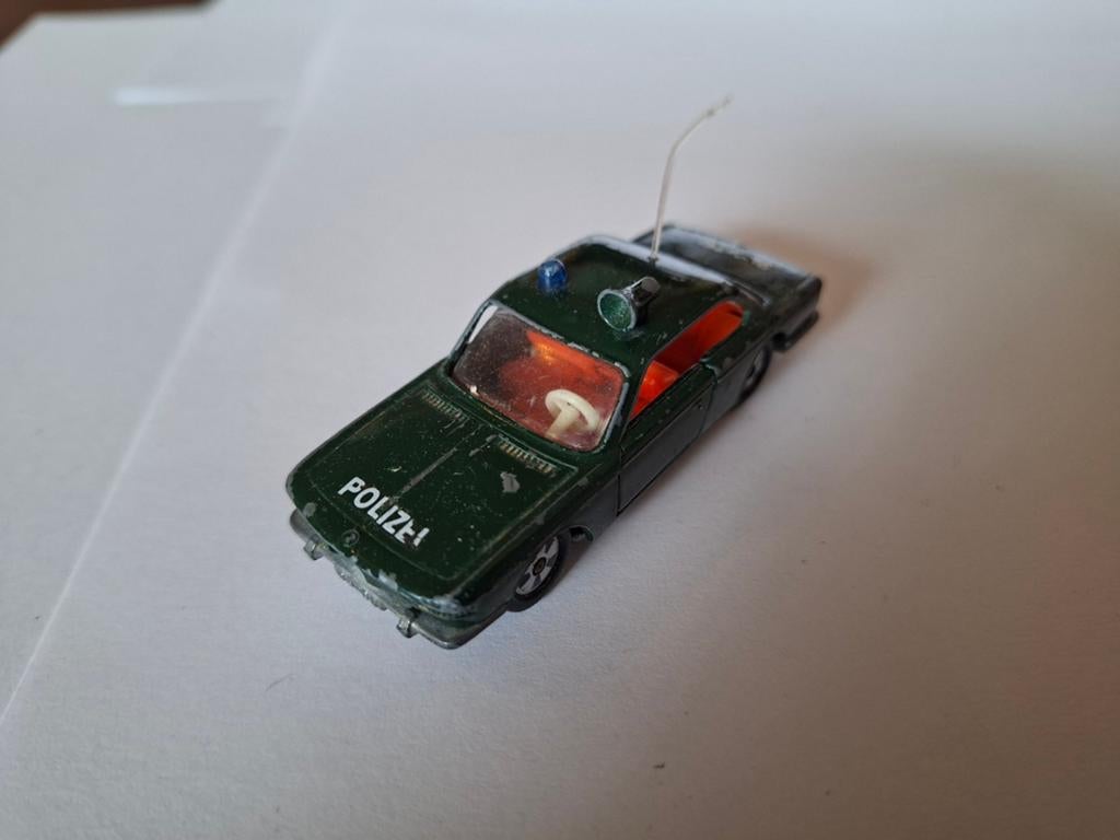 Siku BMW 2000 CS Polizei V266, Ophalen of Verzenden, Gebruikt, Auto