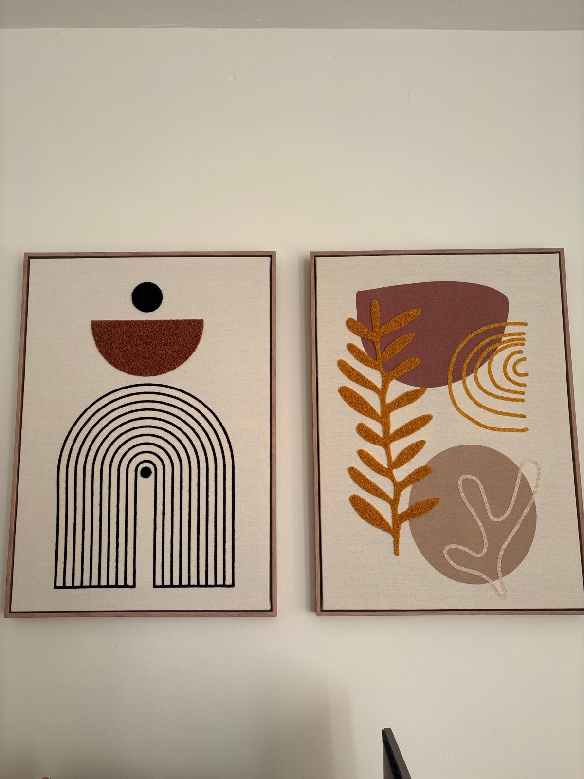 wanddecoratie, Ophalen, Abstract, Met textuur, Overige technieken