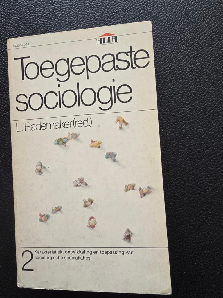 Toegepaste sociologie, Boeken, Gelezen, L. Rademaker, Alpha, HBO