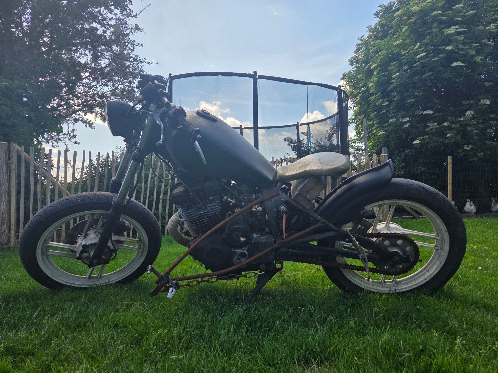 Yamaha 450 project motor, Ophalen