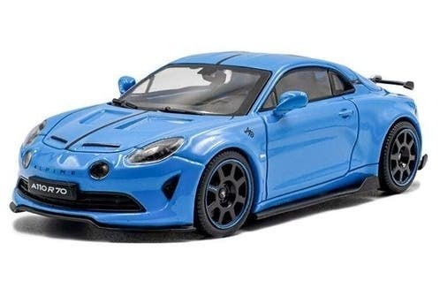 Alpine A110 Radicale 70 '24, blauw / 1:43 / Solido, Solido, Solido, Rue de L' Ecusson 2, 56120 Josselin France, Nieuw
