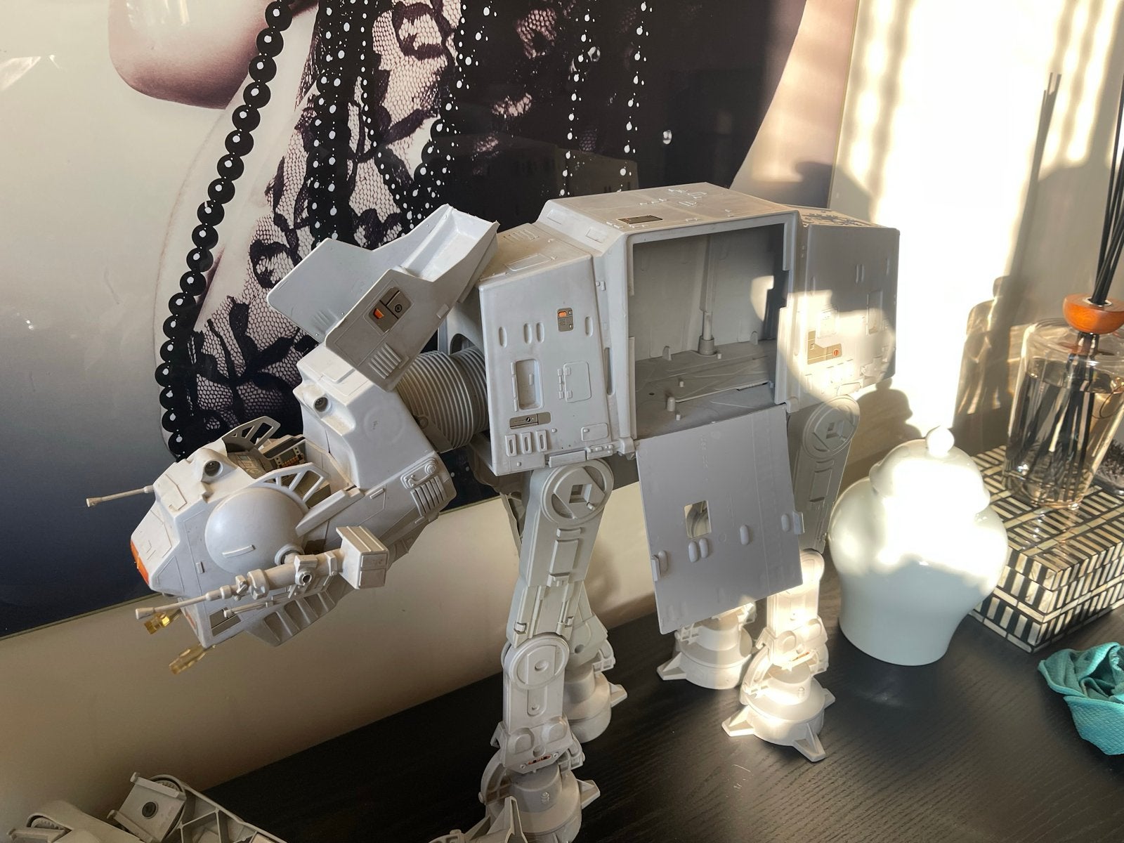 Vintage Star Wars AT-AT Walker Imperial Walker 1981 Kenner, Verzenden, Gebruikt, Actiefiguurtje