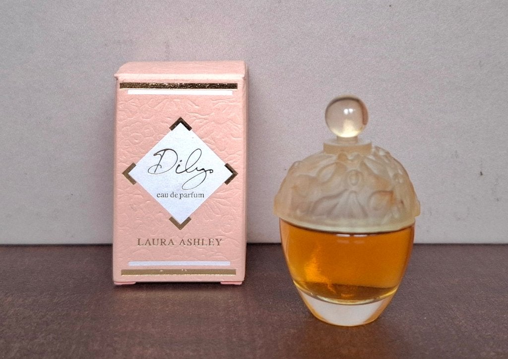 Laura Ashley vintage parfum miniatuur 5ML, Ophalen of Verzenden, Nieuw, Miniatuur