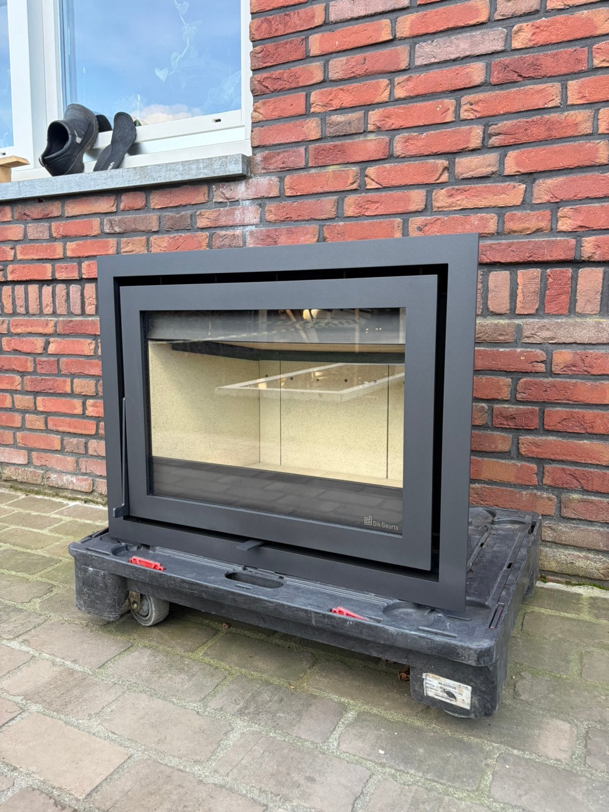 Zeer nette: Dik Geurts Instyle 650, Ophalen, Zo goed als nieuw, Inzethaard, Houthaard