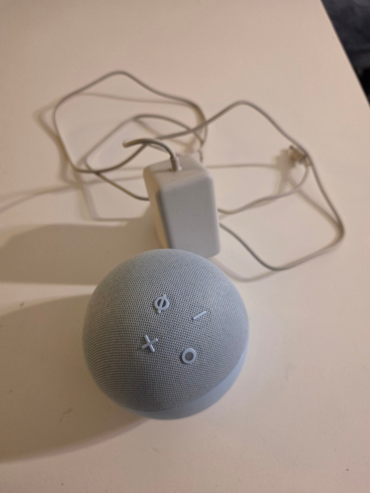 Amazon Echo Dot (5e Gen) met Klok - Smart Speaker, Ophalen of Verzenden, Zo goed als nieuw