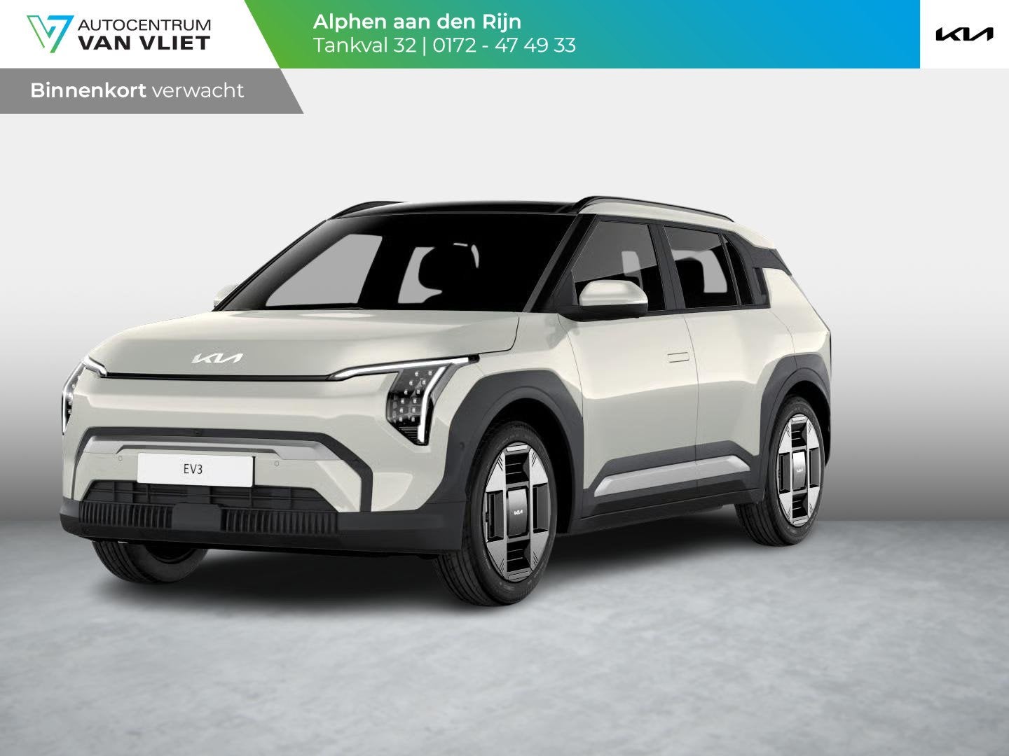Kia EV3 Plus Advanced 81.4 kWh | Actieprijs* | Navi. | Clima, 510 min, 204 pk, SUV of Terreinwagen, Zilver of Grijs