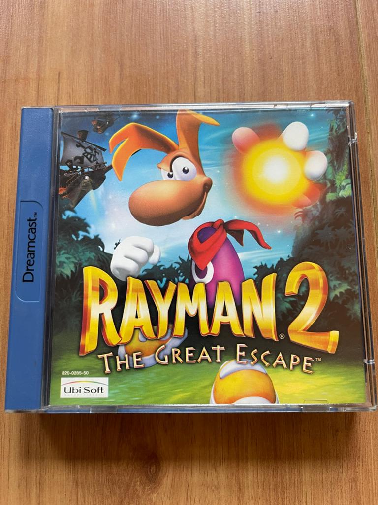 Rayman 2 The Great Escape inclusief Handleiding, Spelcomputers en Games, Avontuur en Actie, 1 speler, Ophalen of Verzenden, Zo goed als nieuw