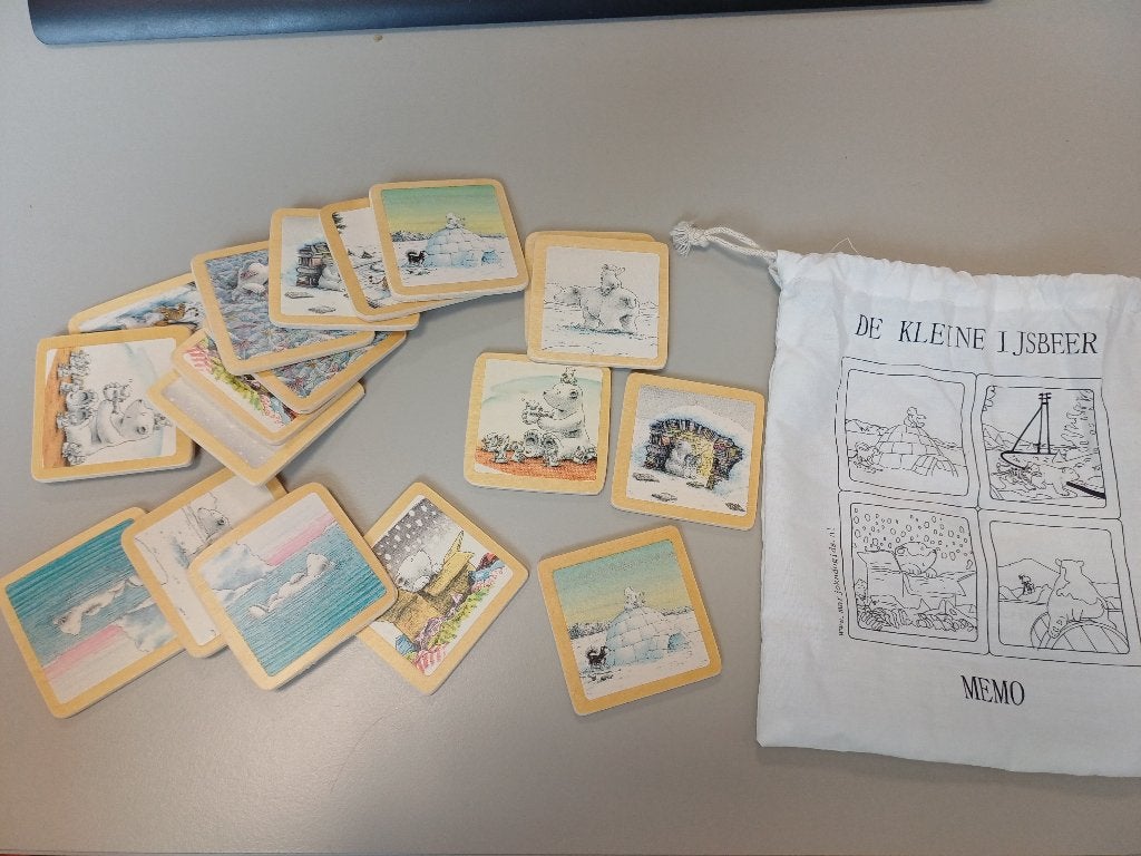 Kleine ijsbeer memorie / memory, NIEUW!!!, Ophalen of Verzenden, Nieuw