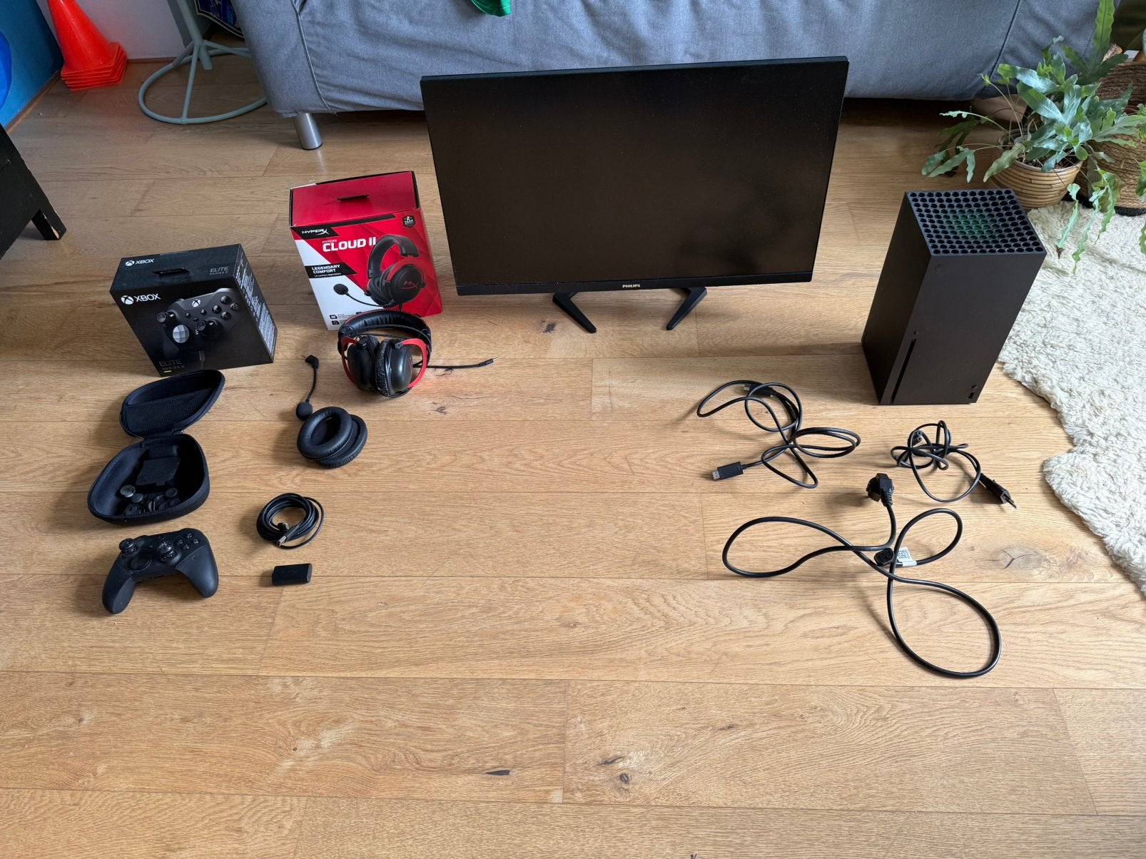 Volledige Xbox Series X setup incl. Headset en Controller, Spelcomputers en Games, Spelcomputers | Xbox Series X en S, Ophalen
