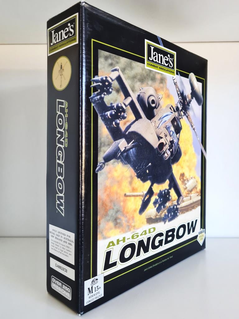 Jane's Combat Simulations: AH-64D Longbow - PC Big Box, 1 speler, Ophalen of Verzenden, Zo goed als nieuw, Vanaf 12 jaar