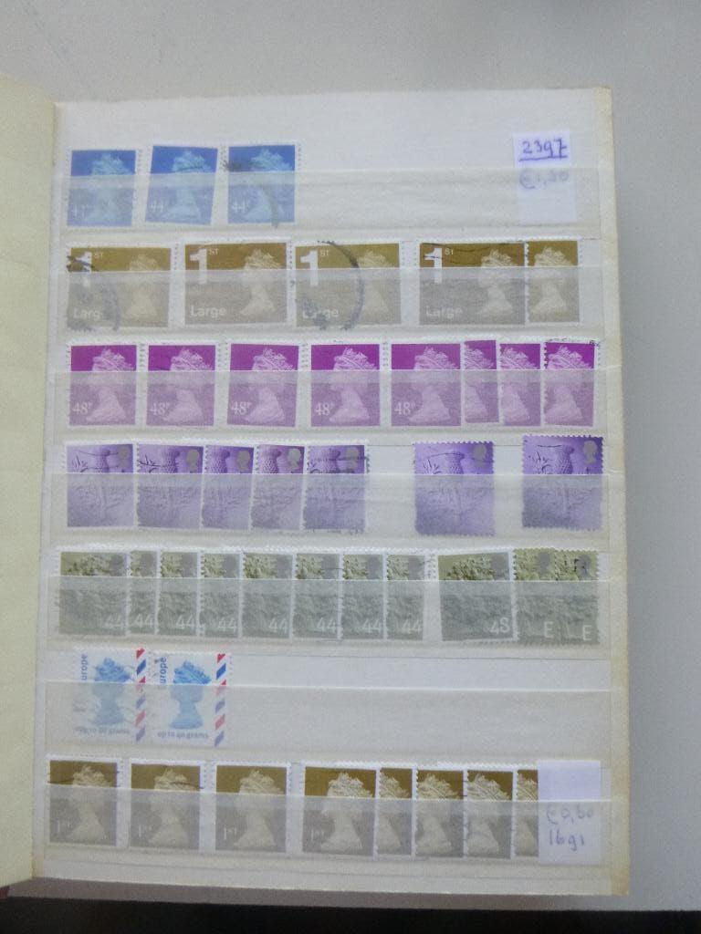 3 A5 stockboeken Engeland, Ophalen of Verzenden, Buitenland