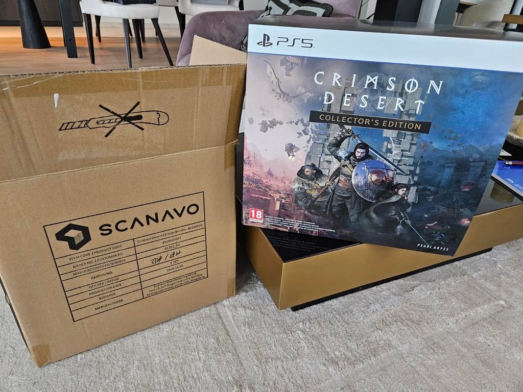 Crimson Desert PS5 Collector's Edition, Ophalen of Verzenden