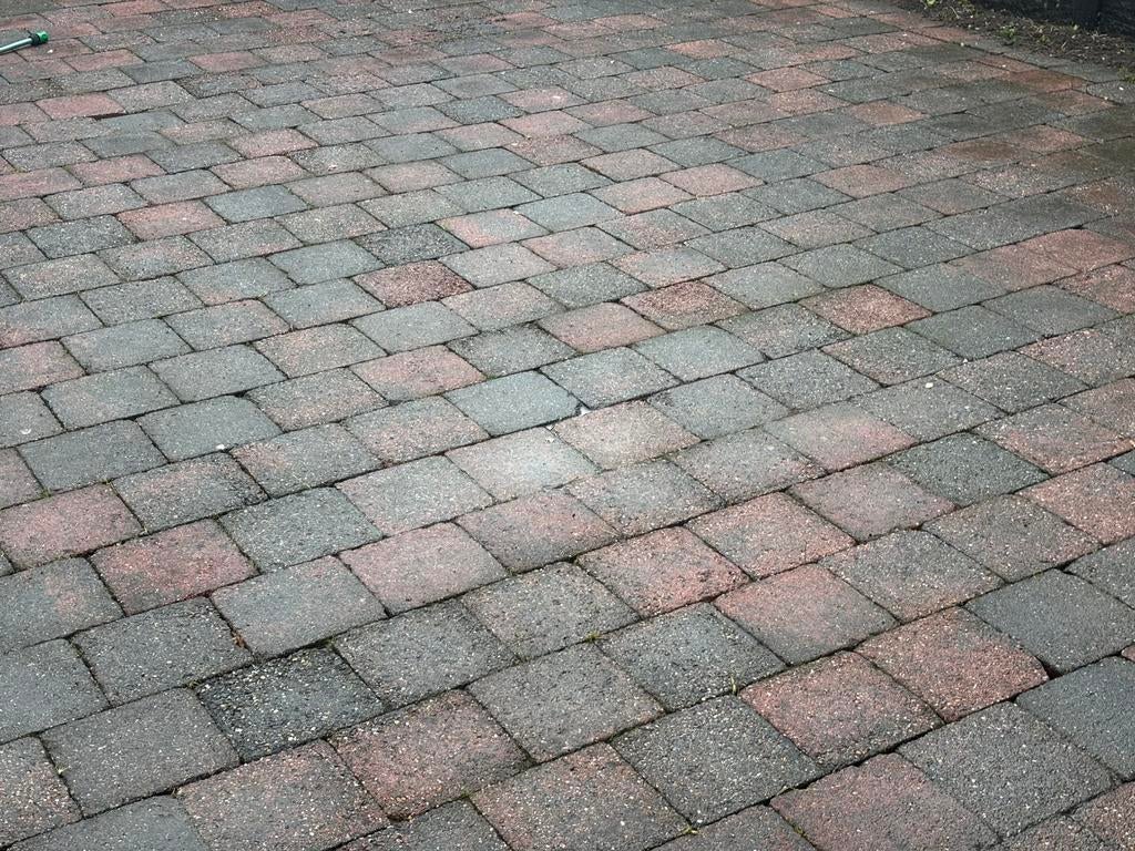 40m, Tuin en Terras, Tegels en Klinkers, Gebruikt, Ophalen of Verzenden, 10 m² of meer, Beton