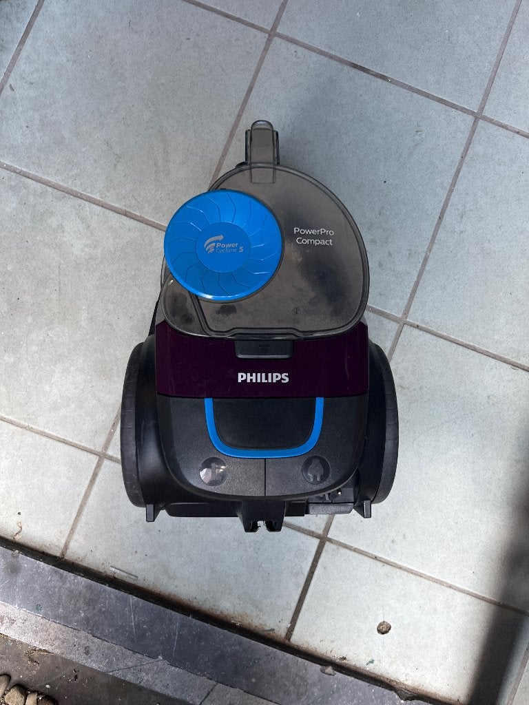 Philips werkende power pro Stofzuiger, Ophalen, Philips, Reservoir, Steelstofzuiger