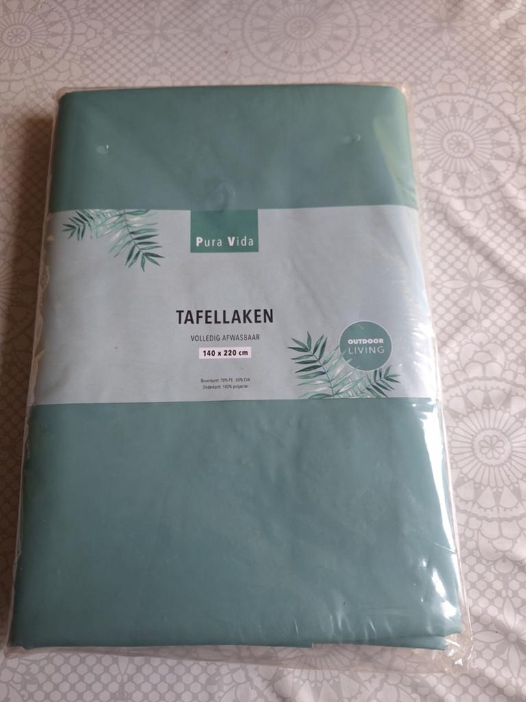 Tafellaken afwasbaar 140x220 cm. Nieuw, Ophalen, Nieuw, Rechthoek