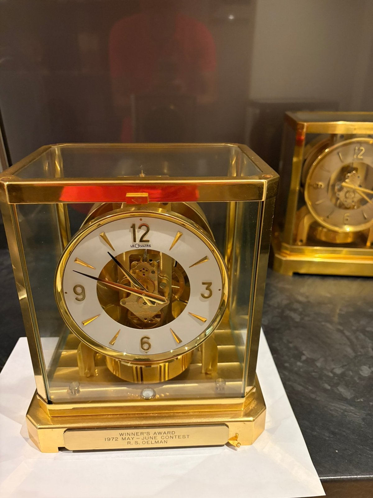 Jaeger lecoultre atmos klok, Ophalen of Verzenden