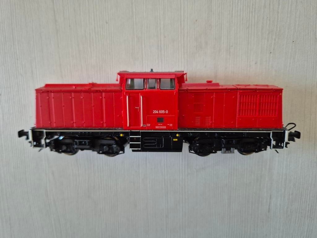 Mooie Roco H0 DB dieselloc BR204, Hobby en Vrije tijd, Modeltreinen | H0, Gebruikt, Ophalen of Verzenden, Roco, Analoog