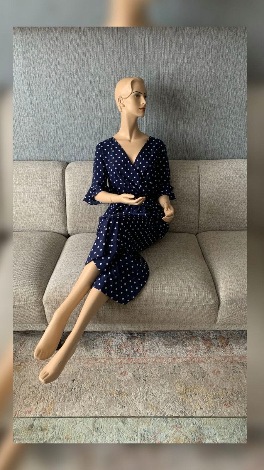 Vintage Vrouwelijke Mannequin – Model AC-3, Verzamelen, Poppen, Zo goed als nieuw, Ophalen